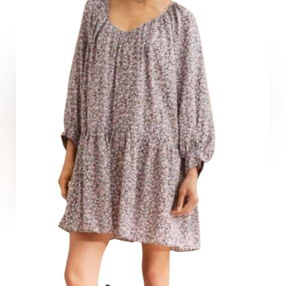 H&M Floral Mini Cottagecore Floral Country Dress Size S